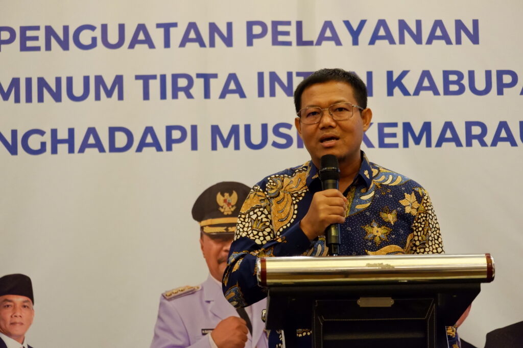 Dirut Perumda Tirta Intan Kabupaten Garut, Dr. H. Aja Rowikarim, S.Ag. (Ft: asep ahmad)