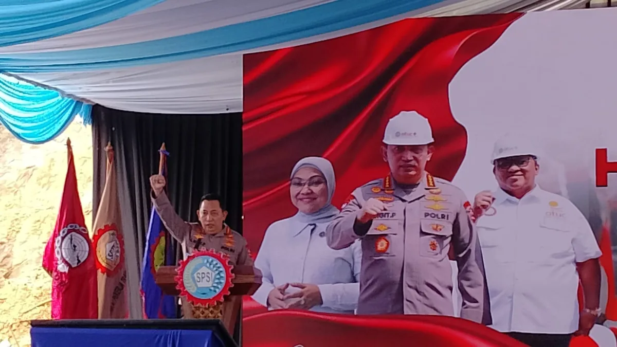 Kapolri Katakan Lapangan Kerja Luas Harus Diimbangi Kemampuan Keterampilan Buruh Yang Harus Ditingkatkan