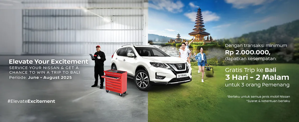 Nissan service & enjoy bali trip june august 20251